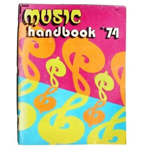 Vintage MUSIC Handbook 1974 Down Beat Music Magazine